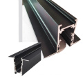 DC 48V Magnetic Rail Aluminium Trimless Profile